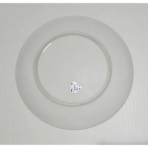 Original Arnart Creation Japan Ceramic Plate Floral Roses 7.75" - Picture 3 of 4